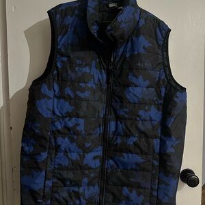 Bench Blue and Black Camo Vest